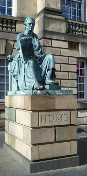 David Hume statue